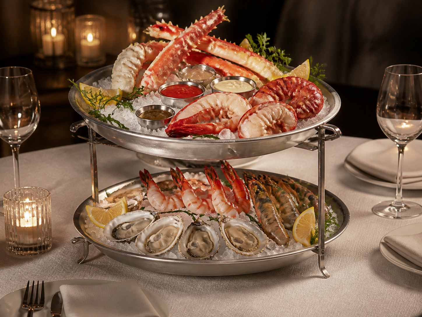 Pearl River Seafood Tower