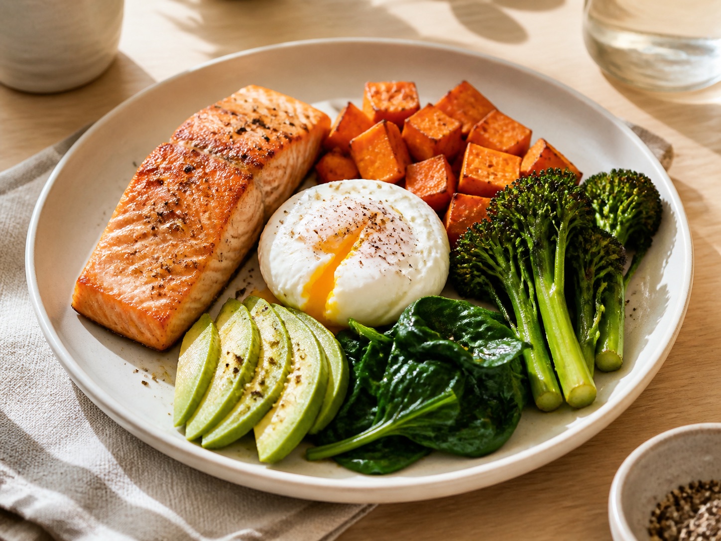 Sunrise Protein Plate