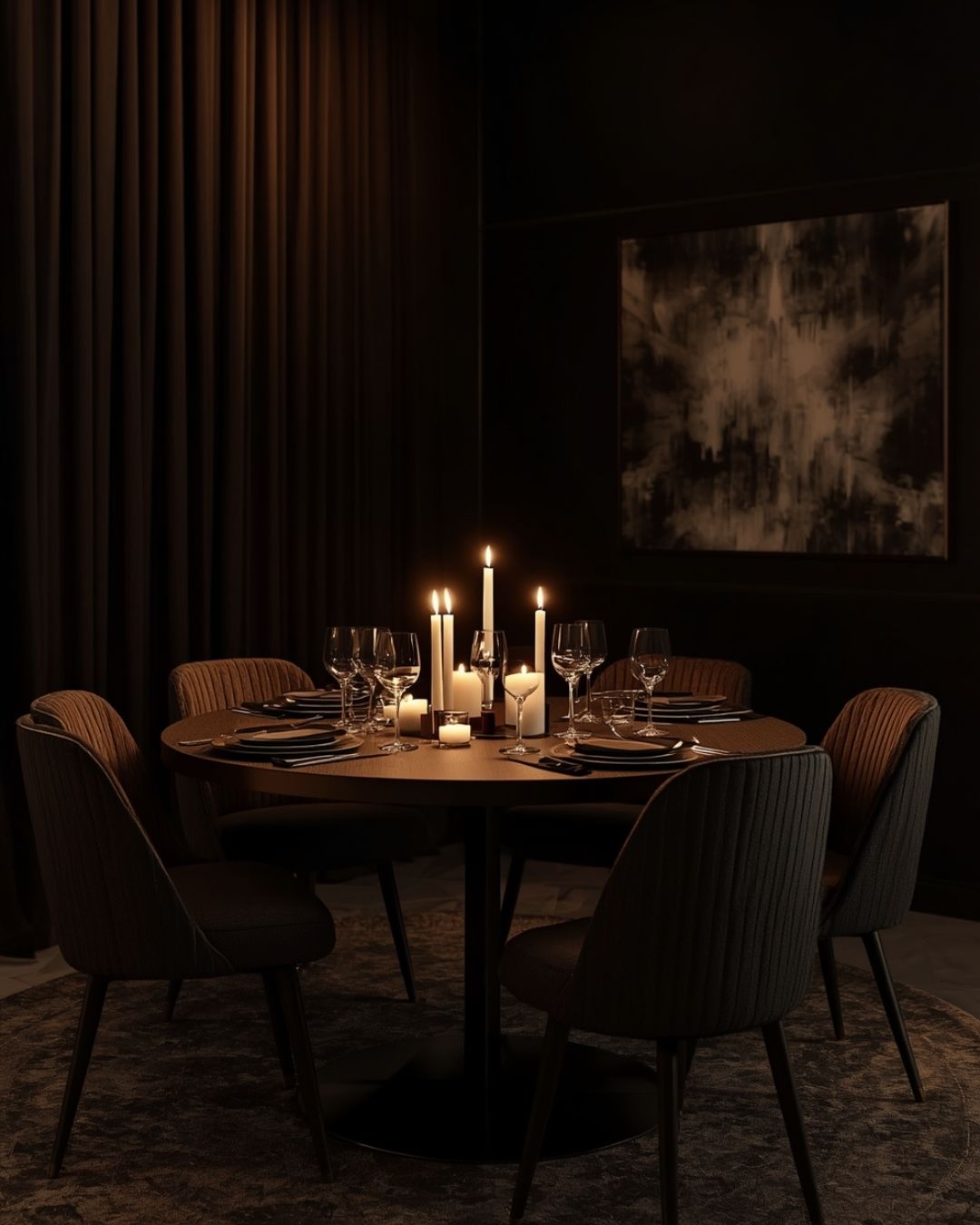 Velour Room Dining Set